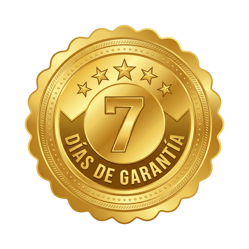 7 días de garantía